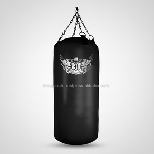 Matériel de boxe Platinum Pro en cuir et en acier de qualité supérieure avec logo personnalisé sacs de frappe et de sable pour les amateurs de fitness - Product Image 1