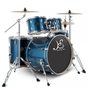 Batería Acústica Profesional para Grabación en Estudio y Conciertos en Vivo, con Parches de Piel de Oveja, para Actuaciones Musicales en Vivo - Product Image 3