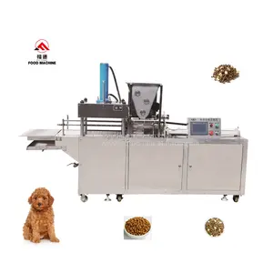 Fornecimento de fábrica Timothy máquina de biscoitos de feno em aço inoxidável para cães, máquina de fazer pellets de alimentos secos para animais de estimação, máquinas de processamento de alimentos para animais de estimação