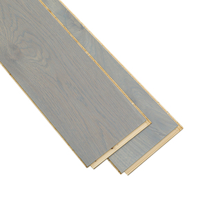 Parquet en chêne massif AVANTIMORA Farmhouse CE, trois couches, huile cirée, grade AB, insonorisant, T&G 15 mm, blanc, pour bébés et enfants - Product Image 1