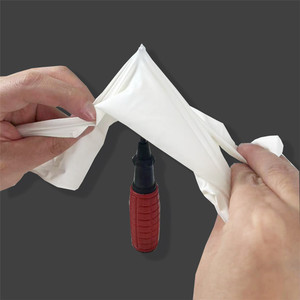 5mil 12 pulgadas de largo sin polvo sin látex Logo personalizado cocina tatuaje comida limpieza médica examen guantes desechables nitrilo guante - Product Image 6