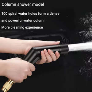 Pistola de Agua Manual Resistente de Acero Inoxidable para Autos con 5 Boquillas Ajustables para Lavado a Alta Presión y Detallado de Vehículos - Product Image 4