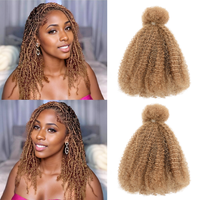 Originea Prezzo all'ingrosso Capelli Umani Vergini Brasiliani Remy Doppia Trama Afro Kinky Micro Locs Extension Personalizzabili