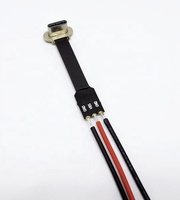 Montaje en panel hembra USB 2,0 personalizado a cable conector Molex 4pin 5P