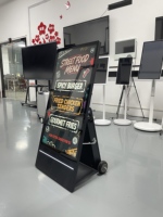 Écran d'affichage publicitaire numérique portable LCD LED étanche IP65 de 32 à 43 pouces, haute luminosité, 1080P, pour extérieur