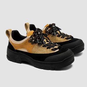 Mocassins décontractés à plateforme haute et lacets, à manches courtes, avec design patchwork, pour hommes et femmes, tendance mode 2025, nouveau style - Product Image 5