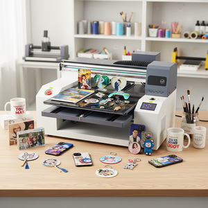 Impresora UV Plana Automática A3 con Cabezales Dobles TX800 XP600 para Impresión de Fundas de Teléfono y Materiales Flexibles - Product Image 4