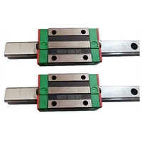 Rail de guidage linéaire CNC en acier avec bloc linéaire et guides linéaires