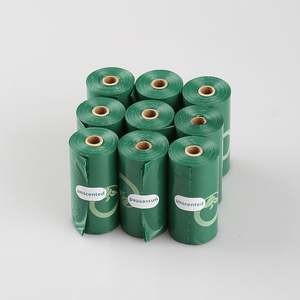 Bolsas de Plástico Personalizadas al por Mayor, Bolsas de Basura Totalmente Compostables para Perros, Bolsas de Basura Desechables Compostables para Mascotas - Product Image 2