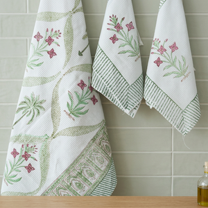 High Quality Eco-Friendly Hand Embroidered <b>Bath</b> & Hand <b>Towel</b> <b>Set</b> Solid Color Honeycomb Cotton <b>Towel</b> Customized Size - Product Image 3