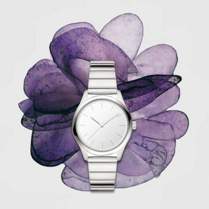 นาฬิกาข้อมือผู้หญิง Seiko ทรงเหลี่ยม สไตล์ธุรกิจ เรียบหรู ดูวินเทจ กันน้ำ 10 เมตร สายสแตนเลส สตีล  ระบบควอตซ์  หน้าปัดกระจก - Product Image 1