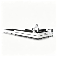 Machine de découpe laser à fibre pour plaques métalliques, double commande, best-seller, performance stable, 3000W, système Raycus Raytools, Hiwin