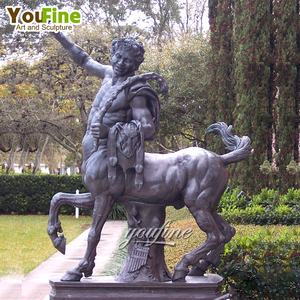 <span class=keywords><strong>Vida</strong></span> tamaño mármol griego centauro Quirón griego estatuas de jardín - Product Image 6