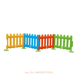 Enfants en plastique jouer clôture de jardin en plastique enfants jouer clôture QX-162A