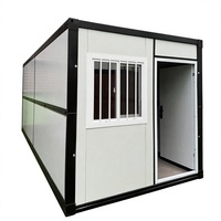 Maison Modulaire Conteneurisée, Structure en Acier Galvanisé, Cabine Portable Isolée pour Dortoir de Chantier et Bureau