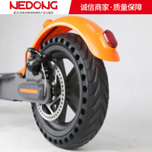 Neumáticos sin aire Honeycomb de 8.5 pulgadas, sólidos, con cámara interna y cubierta externa, para bicicleta eléctrica, banda de rodadura direccional 8.5x2.0 - Product Image 5