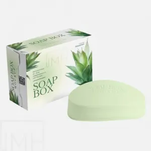定制小肥皂礼品盒环保纸板包装牛皮纸盒自制肥皂盒带标志