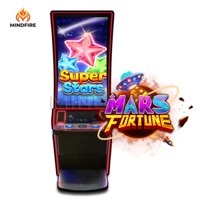 Machine de jeu de salon de jeux la plus populaire aux États-Unis, écran tactile incurvé de 43 pouces, fonctionnement à pièces, borne de jeu Mars Fortune - Product Image 1