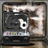 Nettoyeur vapeur haute puissance portatif 8-10 bars pour climatiseur, cuisine, toilettes, maison, brûleurs de voiture, ustensiles, fours de boulangerie