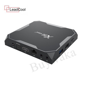 กล่องรับสัญญาณทีวีดิจิตอล New Leadcool X96 Max Plus ระบบ Android 9 ชิปประมวลผล Amlogic S905X3 Quad Core รองรับ HDR10+ ความละเอียด 4K หน่วยความจำ 4GB 32GB - Product Image 1