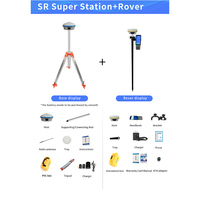 Récepteur RTK South pour la topographie par drone, multi-GNSS (GPS/BDS/GLONASS/GALILEO/QZSS/SBAS), étanche IP68, haute précision GNSS/RTK 99,9%