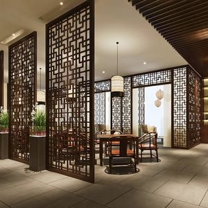 Divisorio Parete Personalizzabile per Soggiorno, Separatore in Acciaio Inox, Schermo Divisorio - Product Image 4