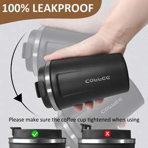 Thermos intelligent avec indicateur de température pour café chaud et froid, bouteille d'eau, tasse isotherme et gobelet pour café froid - Product Image 4