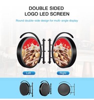 Pantalla LED Flexible para Interiores X,X, Pantalla LED Suave de Alta Definición para Decoración Visual de Tiendas de Lujo