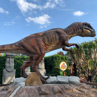 Dinosaures animatroniques réalistes grandeur nature pour l'intérieur et l'extérieur, télécommandés, pour parcs d'attractions, parcs d'aventure, aéroports, personnalisables