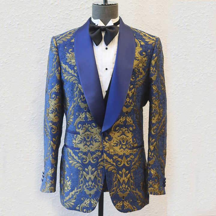 Vincent - Traditional Black Satin Shawl Lapel Wedding Tuxedo for Groom and Groomsmen
