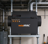 Système de purification d'air pour ventilation industrielle HVAC, ventilateur de conduit de 200 mm, flexible carré, économie d'énergie, hôtel
