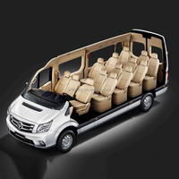 Mini-bus Foton TOANO 18 places, fourgon cargo, bus de luxe, conduite à gauche, fabriqué en Chine, prix compétitif, à vendre.