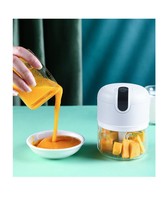 Vente en gros USB Rechargeable Mini Hachoir Poivre Petit Robot Culinaire Hachoir