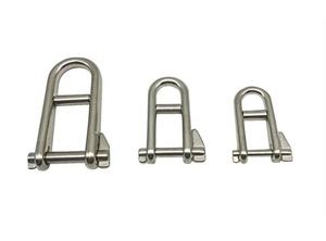 ISURE MARINE Manille plate en acier inoxydable de qualité supérieure avec goupille et barre, accessoires marins pour <span class=keywords><strong>camping</strong></span>, randonnée, bateaux, yachts, kayaks, <span class=keywords><strong>camping</strong></span>-cars - Product Image 6