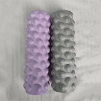 Rouleau de massage musculaire haute densité pour la relaxation, en mousse camouflage, avec logo personnalisé, rouleau creux en mousse EVA pour le yoga et le dos