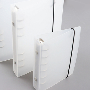 <span class=keywords><strong>2025</strong></span> mới Sáng tạo thiết kế băng PP mờ mờ trường hợp máy tính xách tay A5 A6 A7 Kích cỡ tấm kim loại xoắn ốc trường khuyến mại - Product Image 2