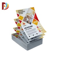 Service d'impression offset sur papier couché fantaisie de haute qualité, prix compétitif, dépliants, brochures, catalogues avec gaufrage