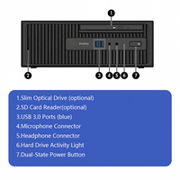 PC de bureau SFF ProDesk 400 G2.5 SFF 4ème génération, état impeccable, sans rayures, grade A, testé et fonctionnel
