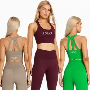 31 couleurs soutien-gorge de sport haut fitness pour les femmes entraînement haut impact vêtements de yoga femmes haut court soutien-gorge de sport