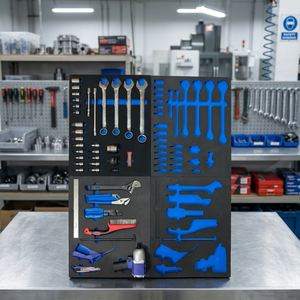 แผ่นโฟม EVA แบบกำหนดเองสำหรับกล่องเครื่องมือ <span class=keywords><strong>Milwaukee</strong></span> <span class=keywords><strong>Packout</strong></span> ตัดด้วยเลเซอร์อย่างแม่นยำ พร้อมบริการทำแบบจำลองรวดเร็วภายใน 2 วัน - Product Image 4