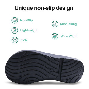 <span class=keywords><strong>Sandalias</strong></span> Ortopédicas para Mujer con Soporte de Arco, Chanclas de Recuperación, Suaves como una Almohada, Zapatos de Playa de Verano para <span class=keywords><strong>Hombre</strong></span> - Product Image 4