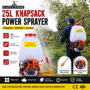 Pulvérisateur Dorsal Portable à Essence 25L pour Agriculture et Jardin, Atomiseur de Pesticides à Moteur - Product Image 3