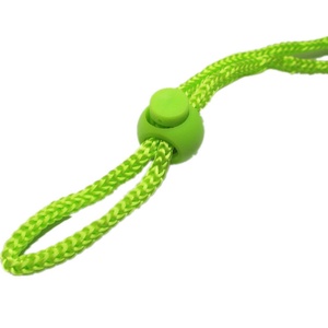 Wholesale Single-Hole Cat's Eye Rope Buckle Snap Large Bead Plastic <b>Elastic</b> Adjustment Buckle Colorful Plastic Plating Technique - Product Image 5