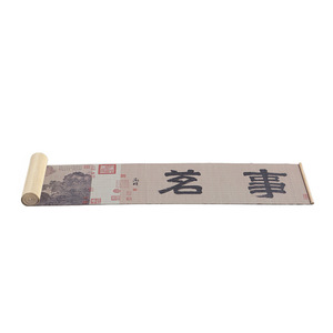 Traditional Bamboo Tea Mat Waterproof With Tang Bohu Design For Tea Ceremony <b>Table</b> <b>Runner</b> First Class Quality - Product Image 5