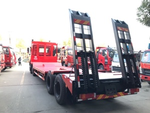 Construction <b>Machinery</b> Lowbed Trailer 3/4/5 Axle 40ft Lowbed Semi-Trailer Container Trailer Flatbed for Sale - Product Image 6