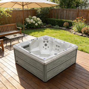 Lit de massage spa Endlesslyswim modèle <span class=keywords><strong>M</strong></span>-3552A, acrylique de haute qualité, durable, écologique, jets de massage aquatiques haute efficacité, piscine - Product Image 2