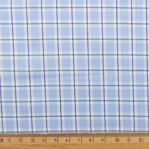 Tissu popeline <span class=keywords><strong>tiss</strong></span>é sur mesure, doux, à carreaux, teint en fil, 100 % coton de haute qualité, pour chemises habillées pour hommes, sacs et jouets - Product Image 6