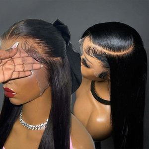 วิกผมเวียดนามแท้แบบ HD Lace, ผมเวอร์จินจัดเรียงเกล็ดผม 100% วิกผมแท้แบบไม่ต้องใช้กาว, วิกผมแบบ Lace Front สำหรับผู้หญิง - Product Image 1