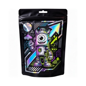 Custom Designed Printed Candy Stand Pouch Matte PE Reusable 3.5g 7g 14g Aluminum Mylar Food Packaging Bags Pet Canned Foods - Product Image 6