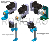 Máquina Perforadora de Pilares Automática Eléctrica con Soporte, Nuevos Componentes Centrales de Motor, Rodamientos y Engranajes, Marca RONGHAO, 220V/380V